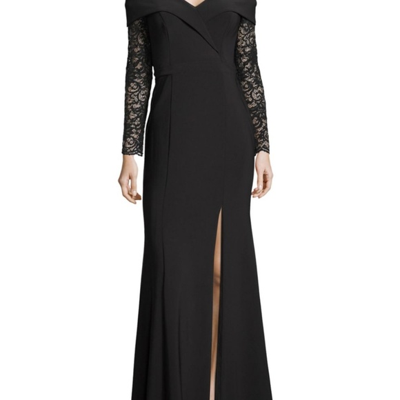 Xscape | Dresses | Xscape Black Lace Off The Shoulder Dress | Poshmark Xscape | Dresses | Xscape Black Lace Off The Shoulder Dress | Poshmark
